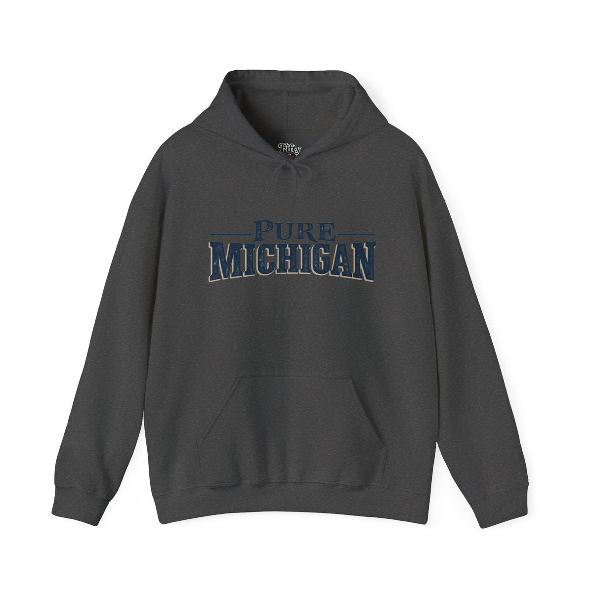 Pure Michigan Unisex Hoodie State Name Graphic