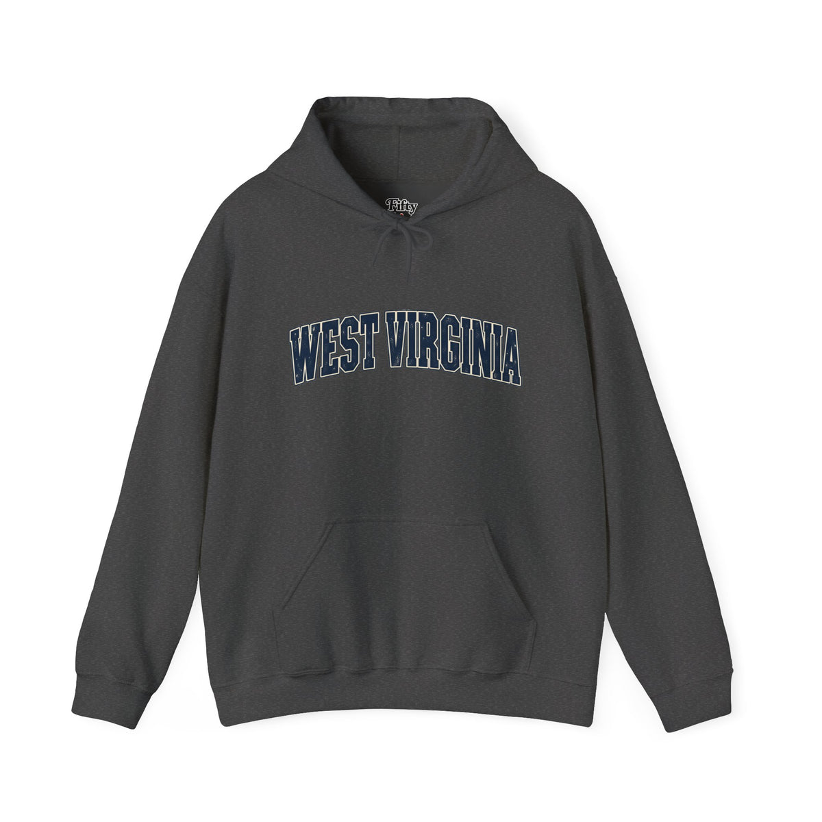 West Virginia Unisex Hoodie State Name Graphic