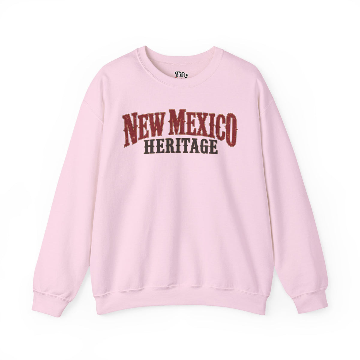 New Mexico Heritage Unisex Crewneck Sweatshirt State Name Graphic