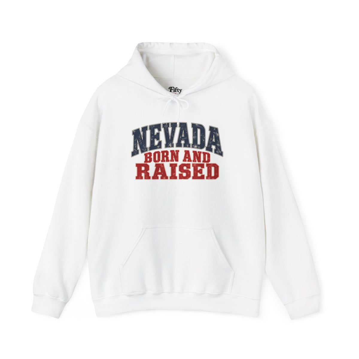 Nevada Born and Raised Desert Heritage Unisex Hoodie Graphic