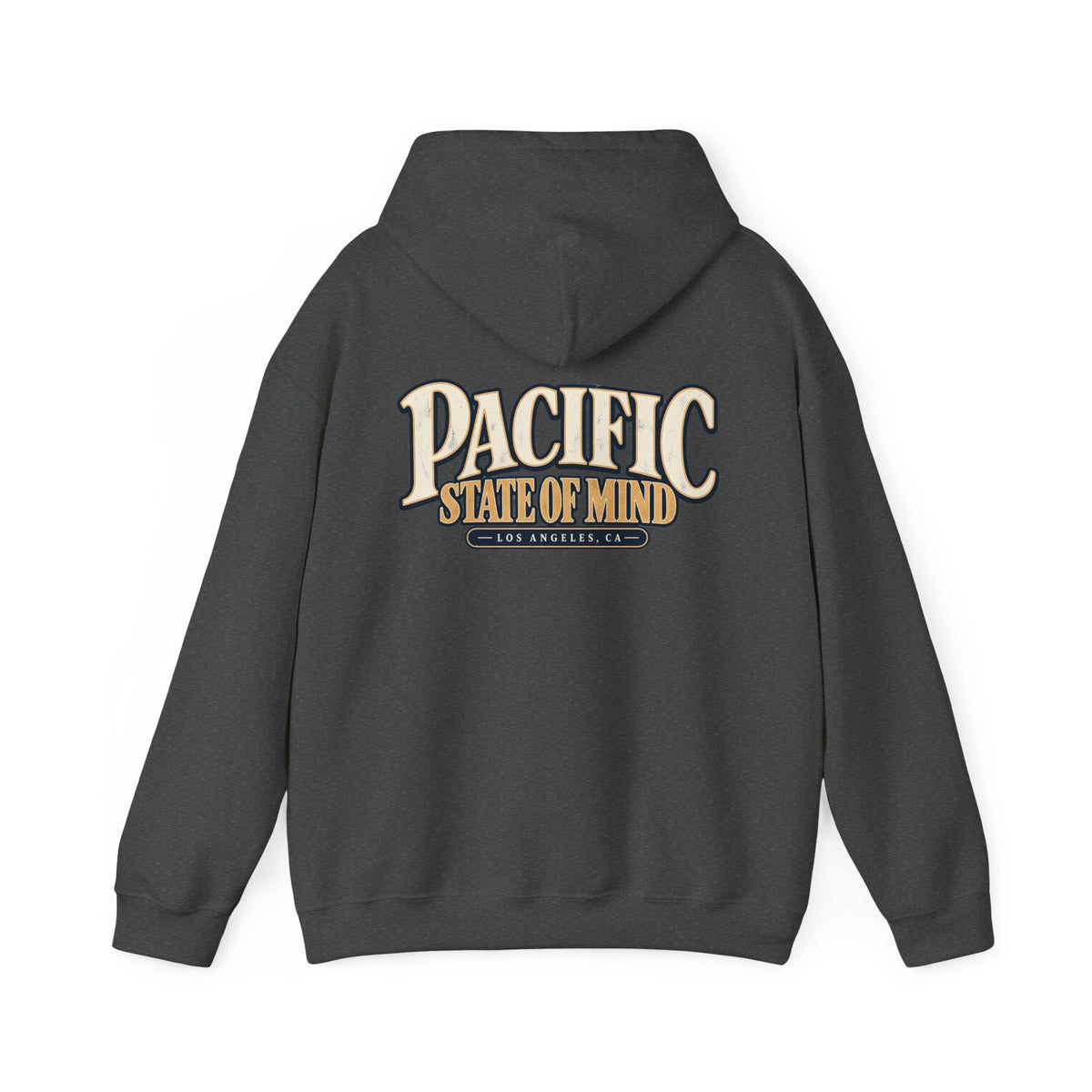 Pacific State Of Mind Los Angeles Unisex Hoodie Graphic