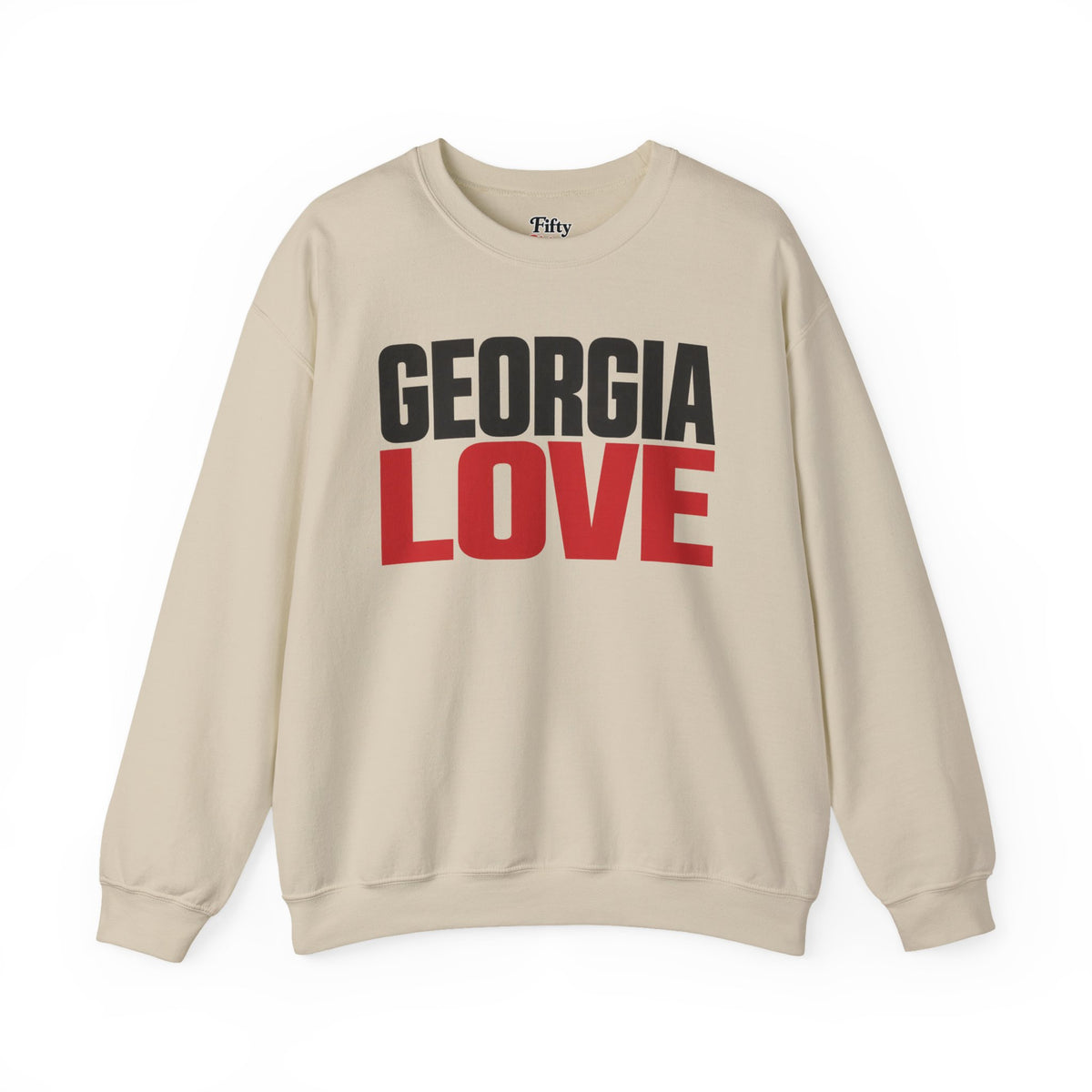 Georgia Love Unisex Crewneck Sweatshirt State Name Graphic