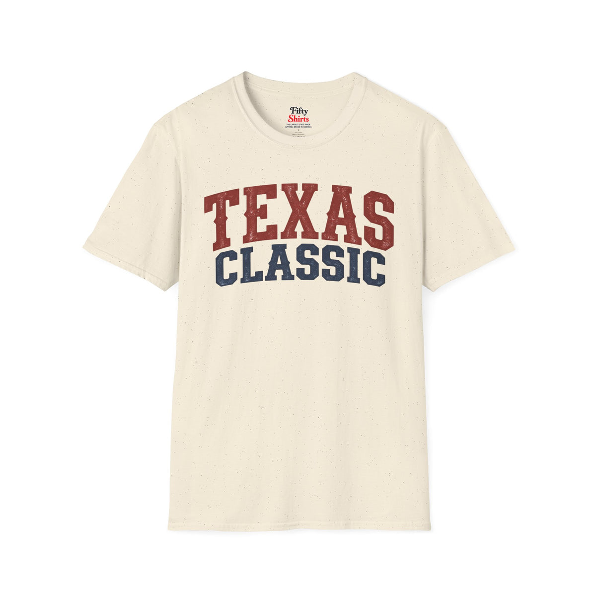 Texas Classic Unisex Softstyle T Shirt State Name Graphic Tee