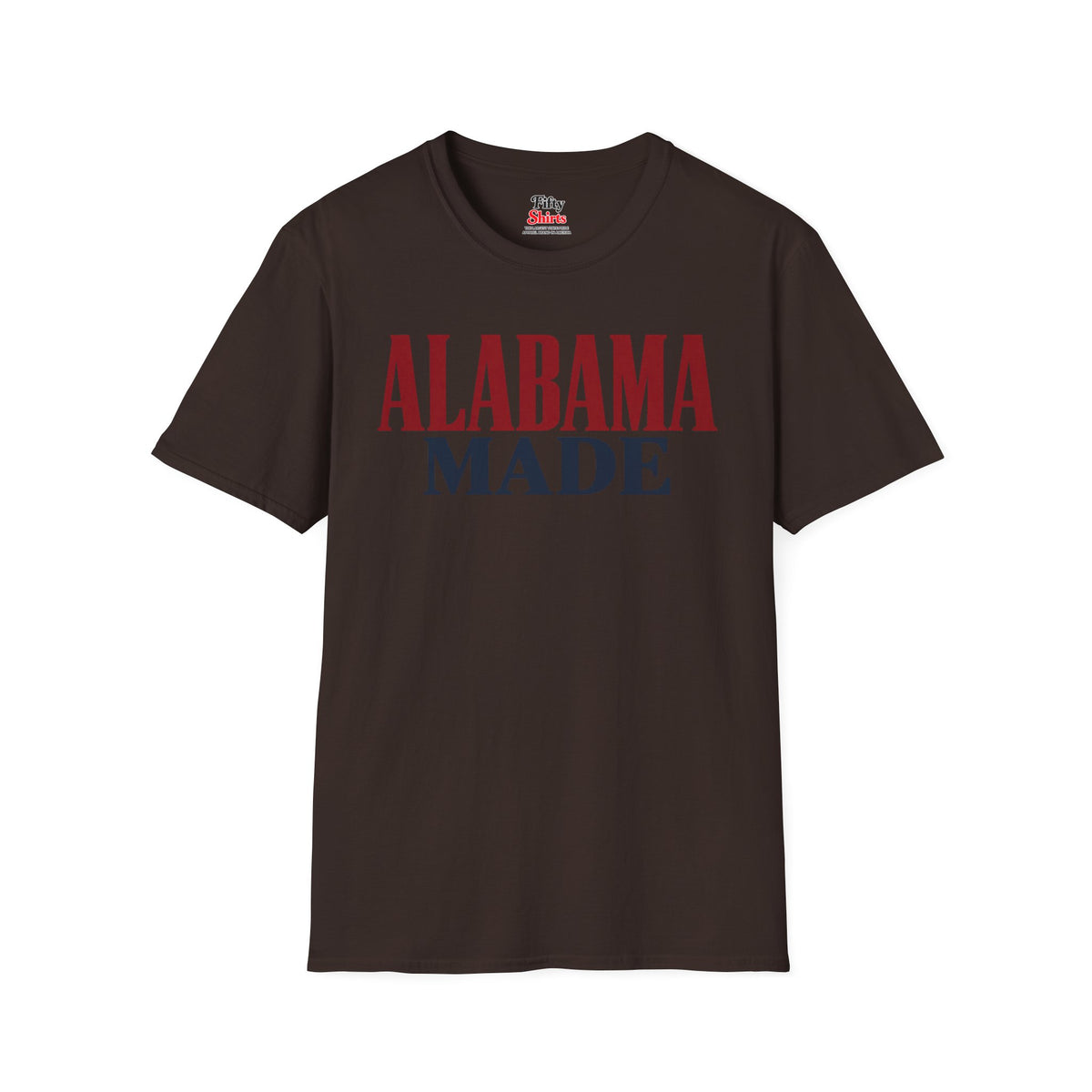 Alabama Made Unisex Softstyle T Shirt State Name Graphic Tee