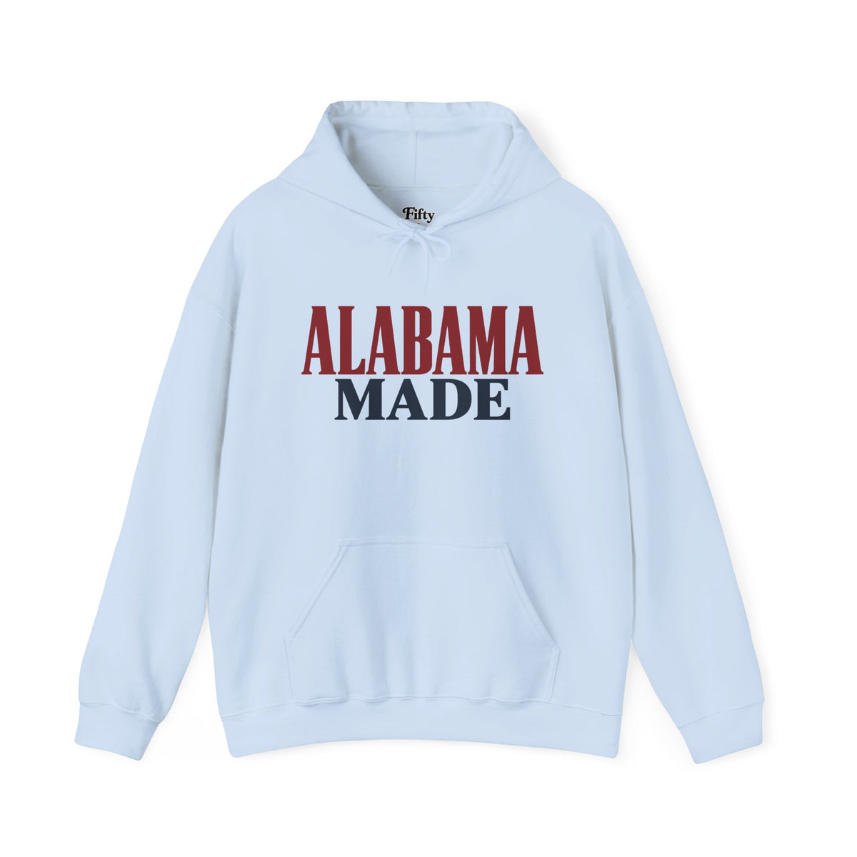 Alabama Made Unisex Hoodie State Name Graphic