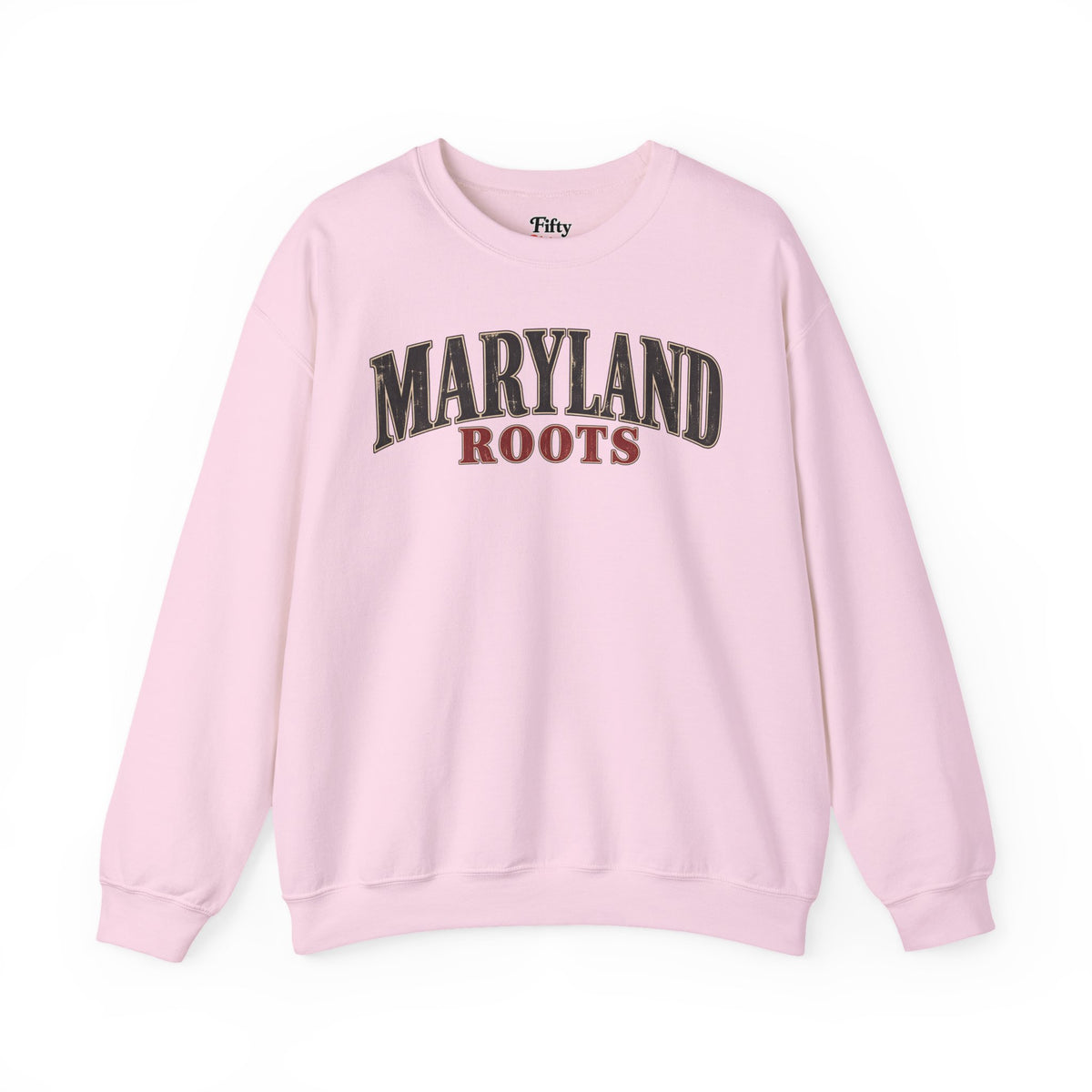 Maryland Roots Unisex Crewneck Sweatshirt State Name Graphic