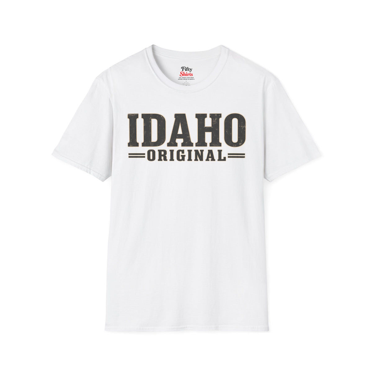 Idaho Original Unisex Softstyle T Shirt State Name Graphic Tee
