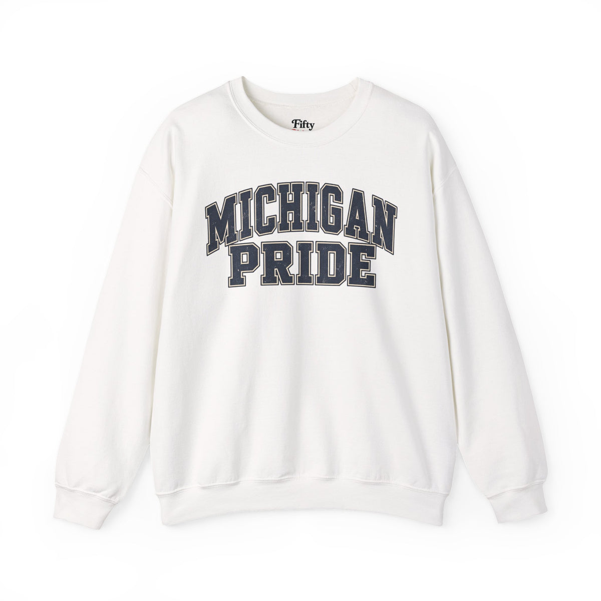 Michigan Pride Unisex Crewneck Sweatshirt State Name Graphic
