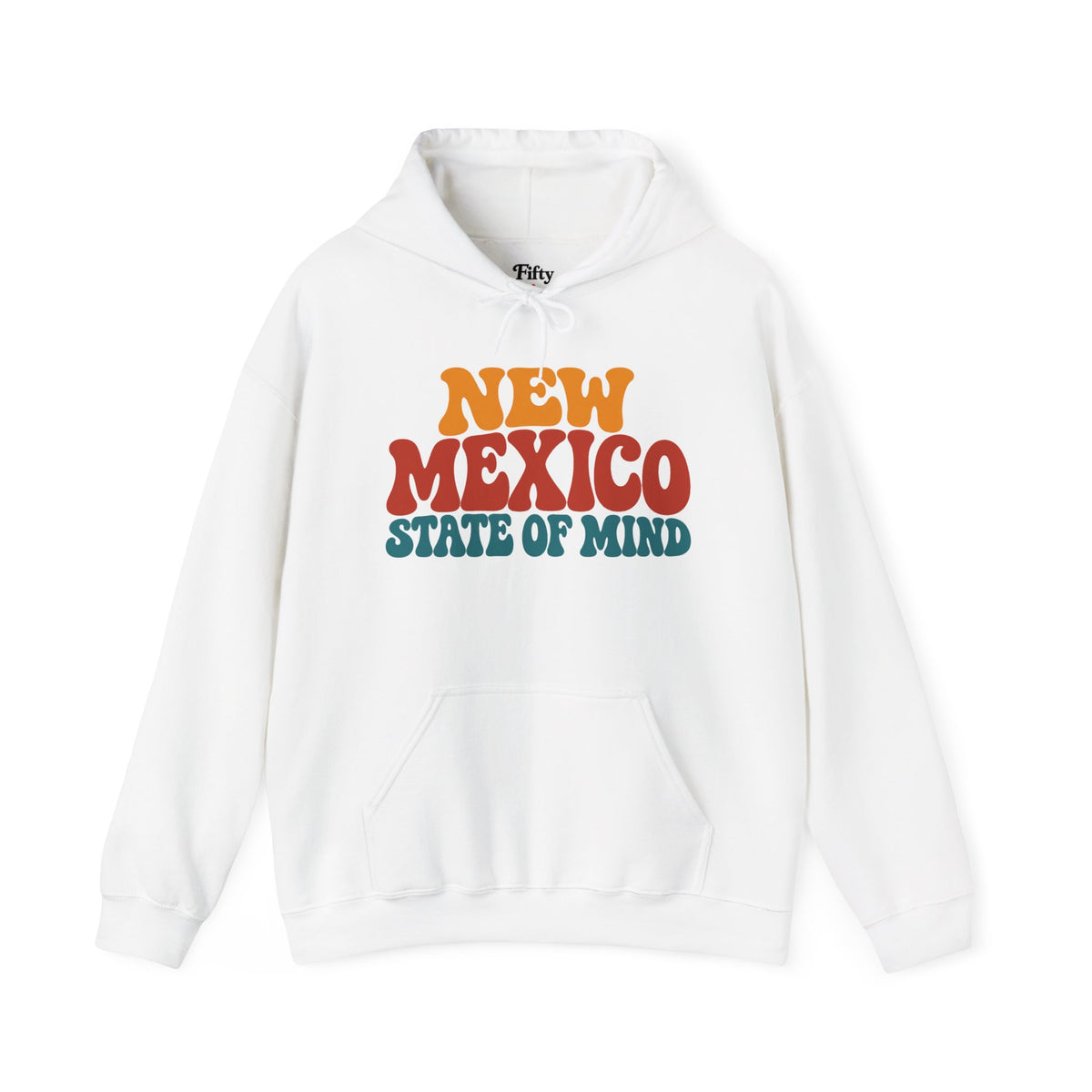 New Mexico State Of Mind Unisex Hoodie State Name Graphic