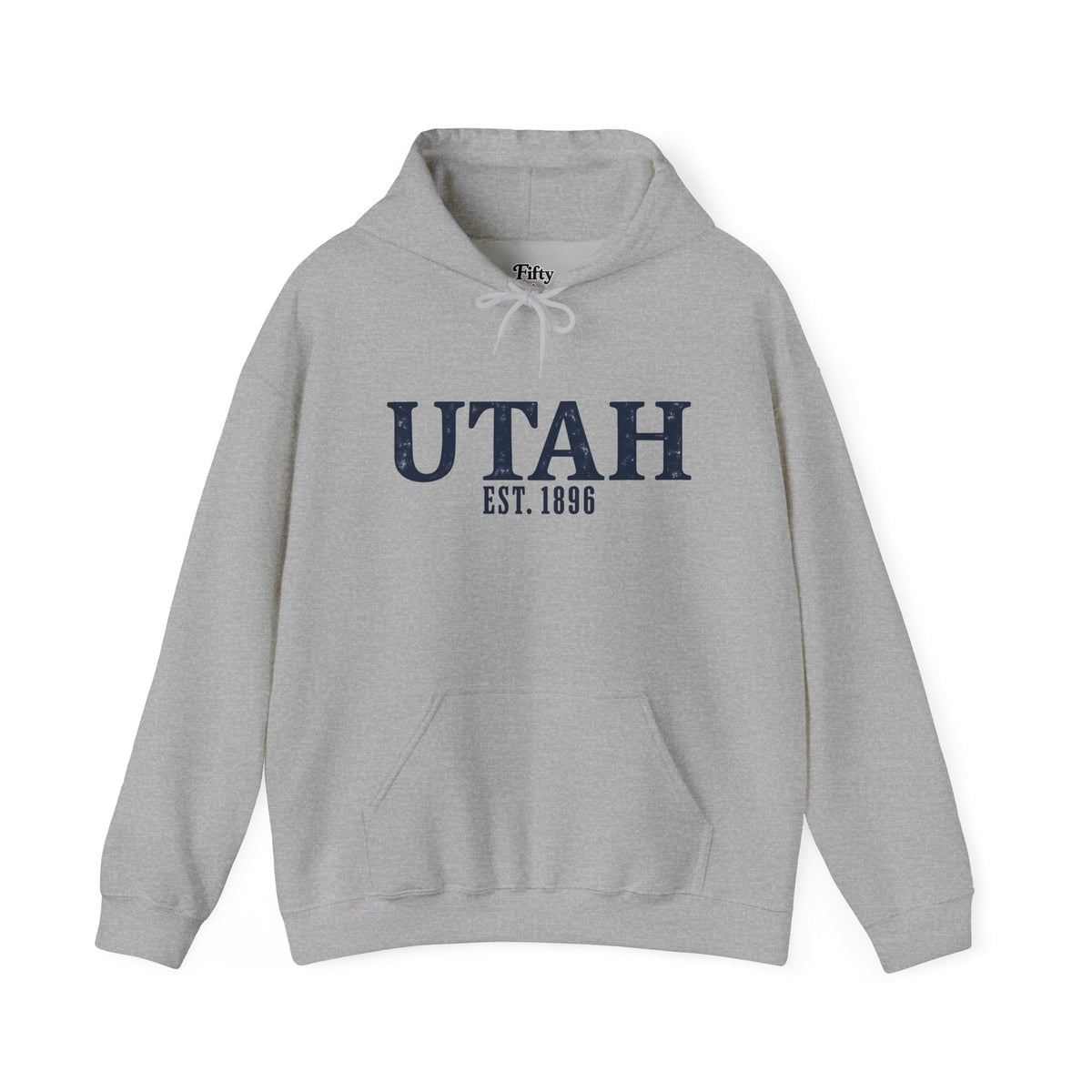 Utah Est. 1896 Unisex Hoodie State Name Graphic