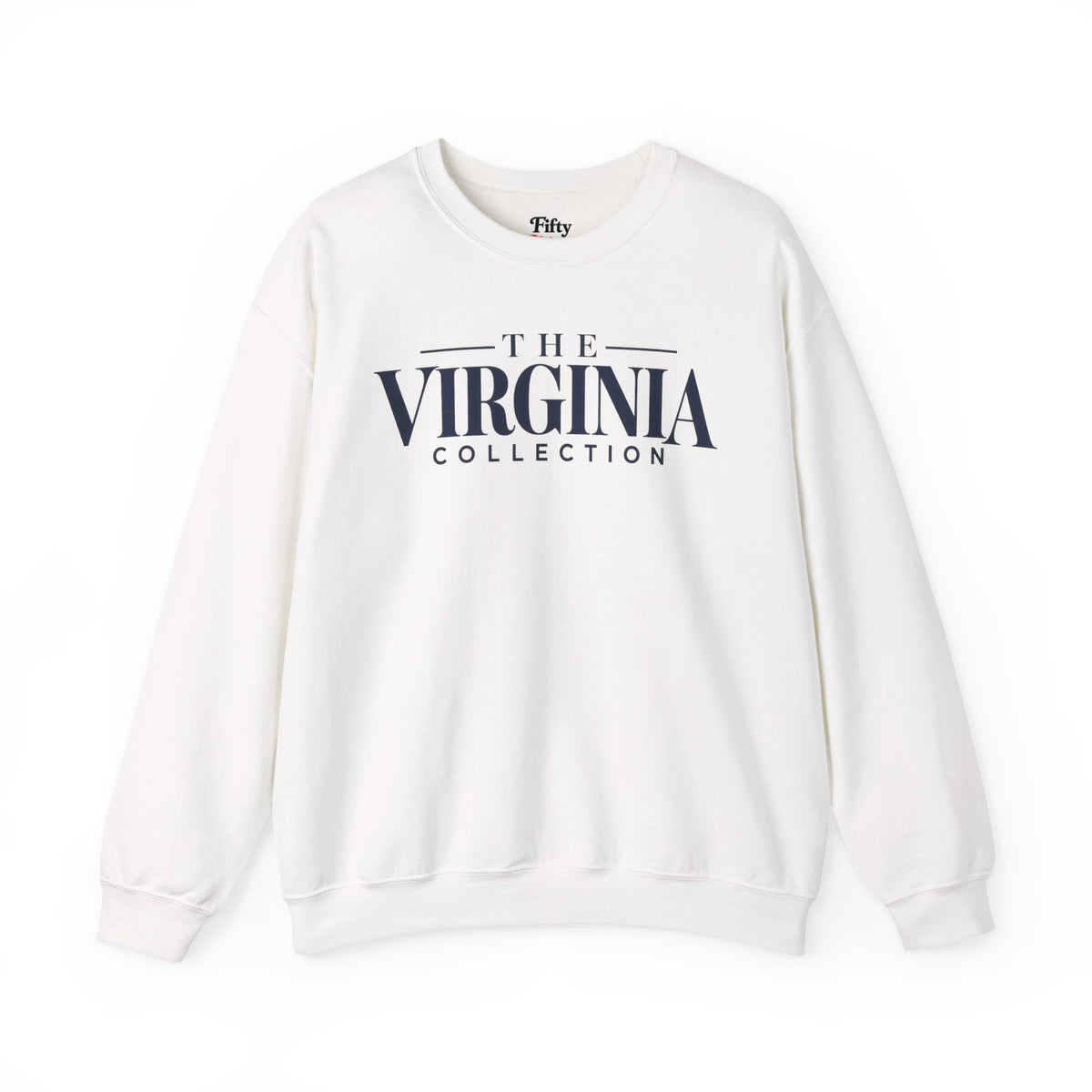 The Virginia Collection Unisex Crewneck Sweatshirt State Name Graphic