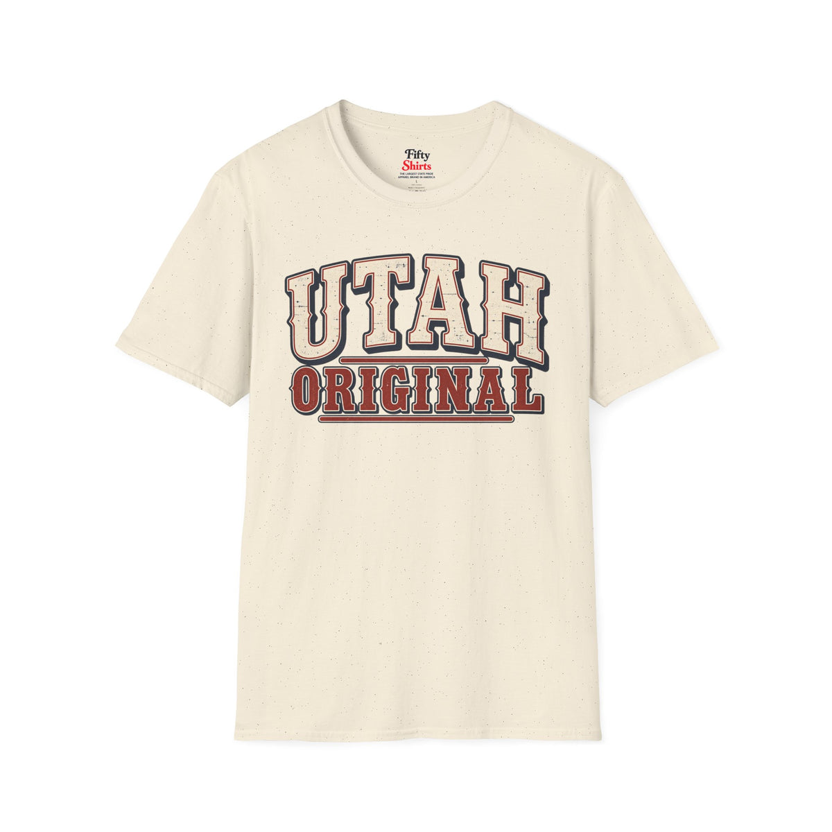 Utah Original Unisex Softstyle T Shirt State Name Graphic Tee