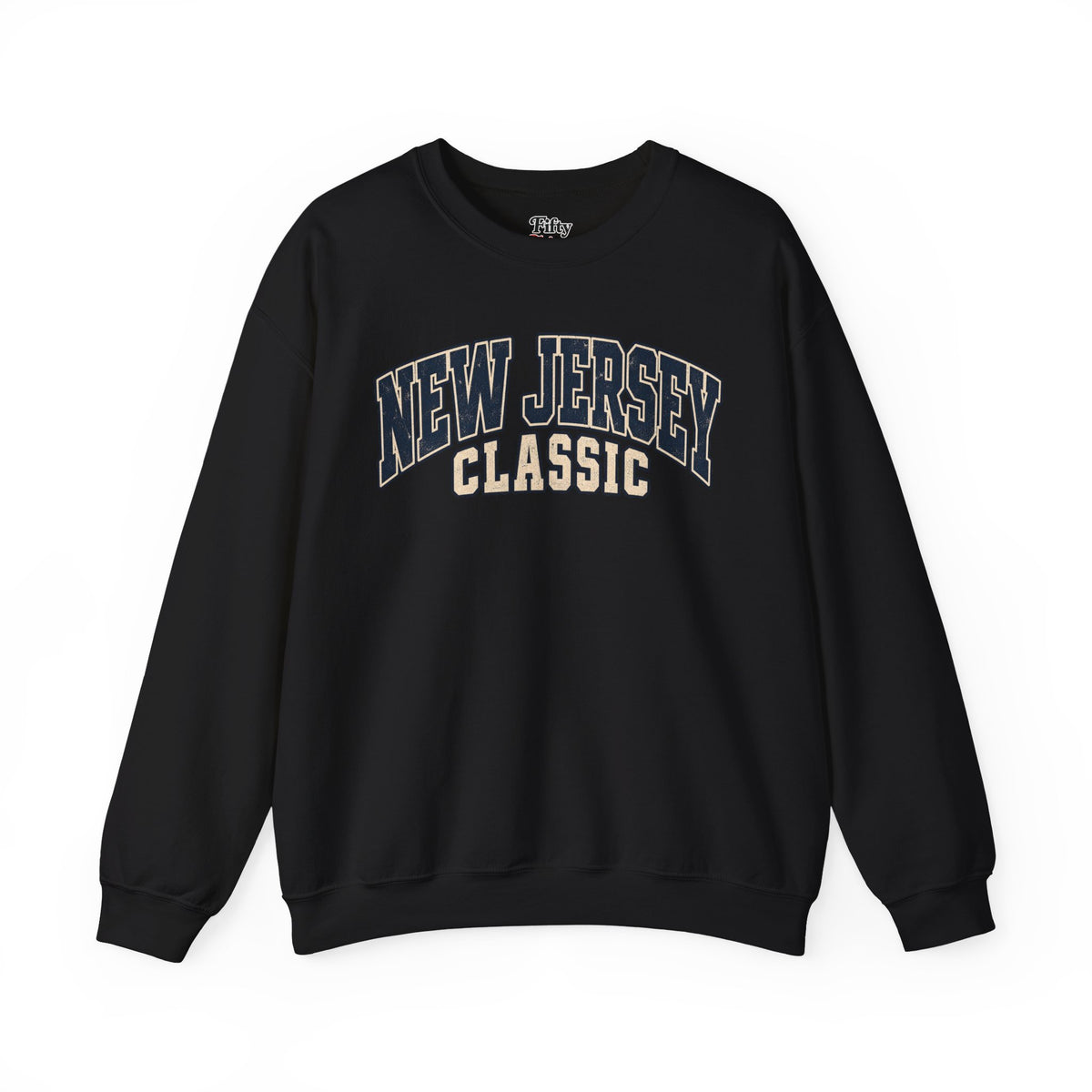 New Jersey Classic Unisex Crewneck Sweatshirt State Name Graphic