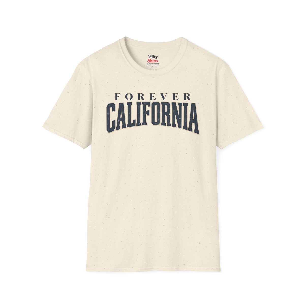 Forever California Unisex Softstyle T Shirt State Name Graphic Tee