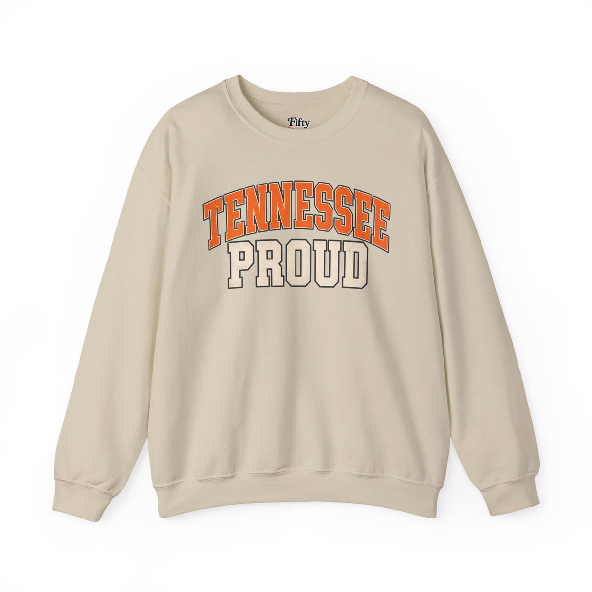 Tennessee Proud Unisex Crewneck Sweatshirt State Name Graphic