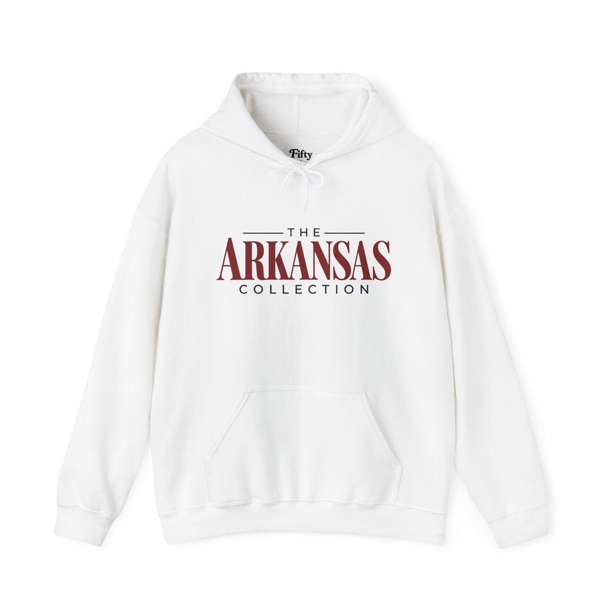 The Arkansas Collection Unisex Hoodie State Name Graphic