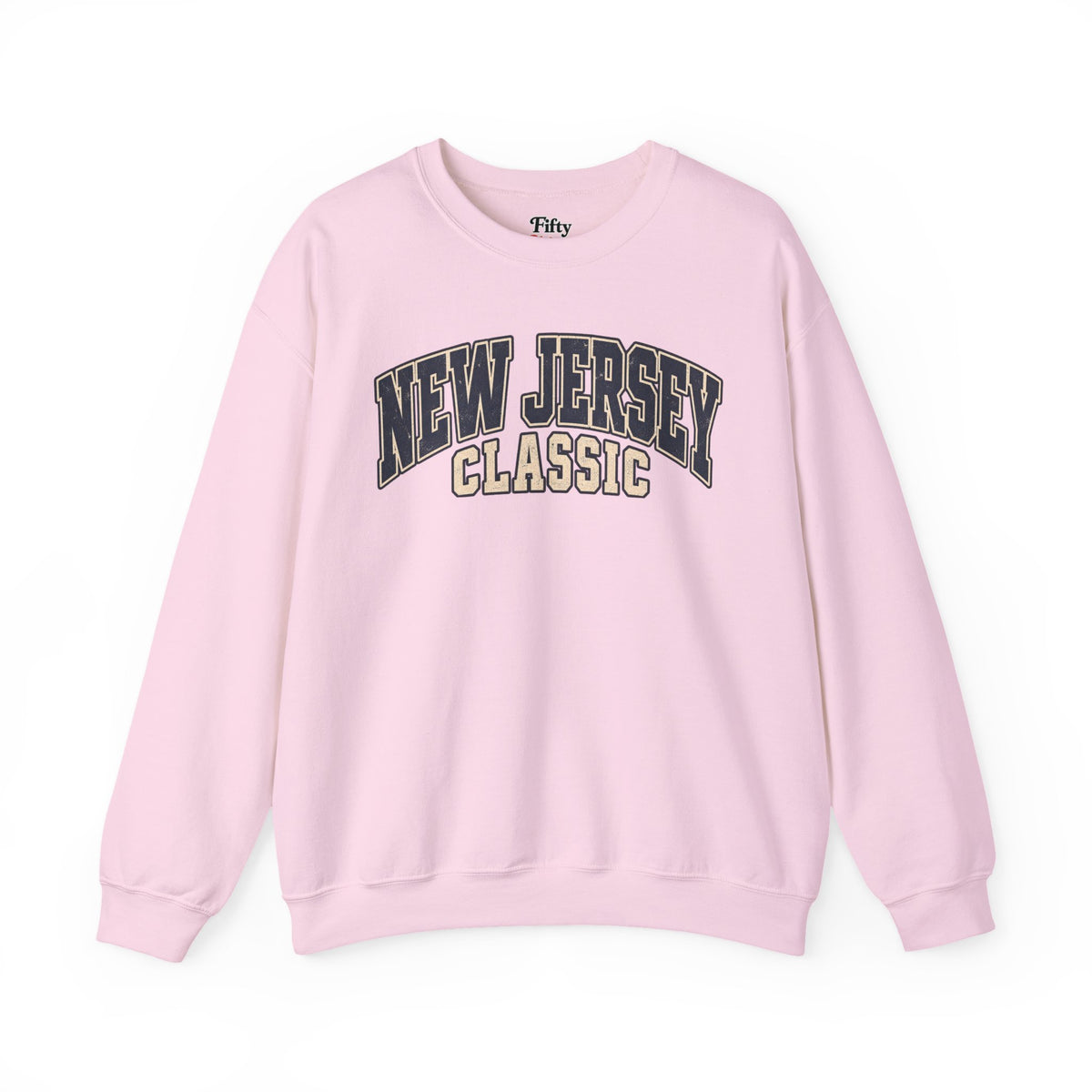 New Jersey Classic Unisex Crewneck Sweatshirt State Name Graphic