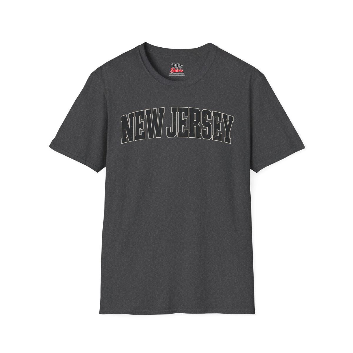 New Jersey Unisex Softstyle T Shirt State Name Graphic Tee