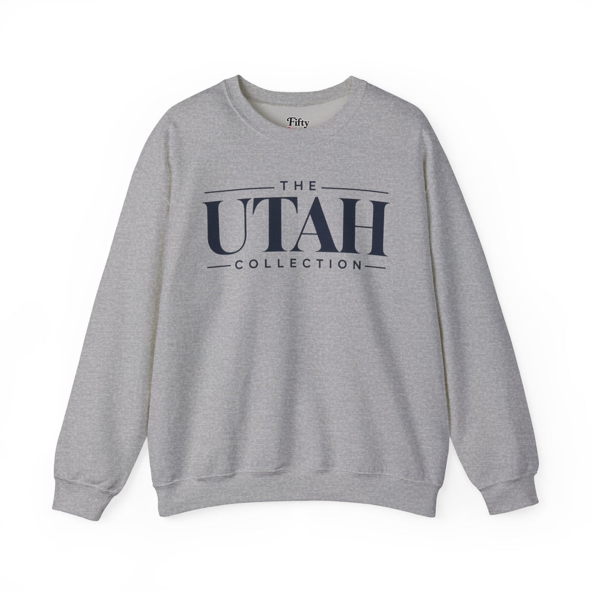 The Utah Collection Unisex Crewneck Sweatshirt State Name Graphic