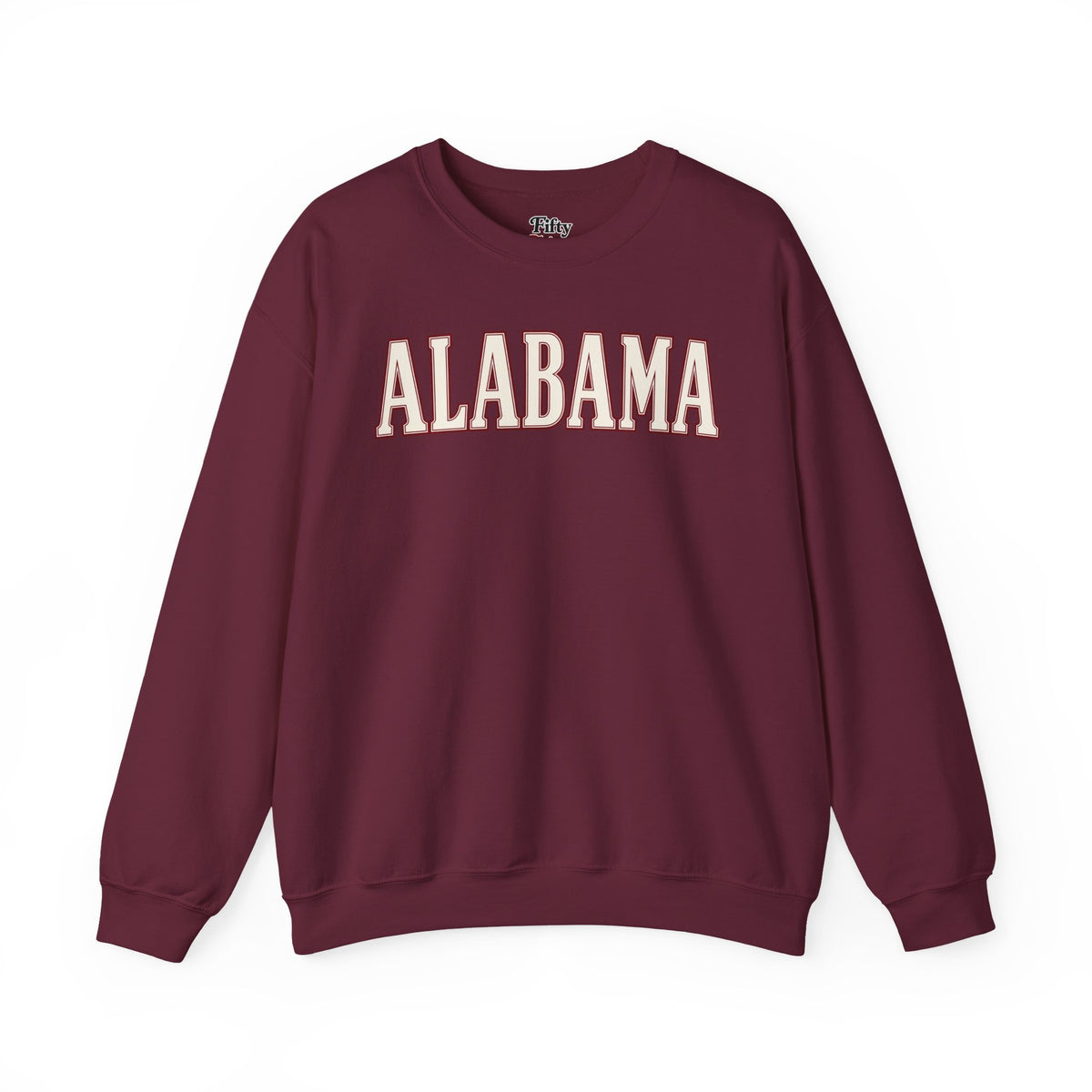 Alabama Unisex Crewneck Sweatshirt State Name Graphic