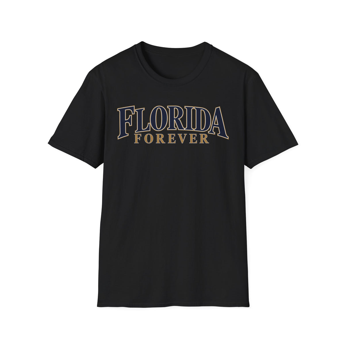 Florida Forever Unisex Softstyle T Shirt State Name Graphic Tee