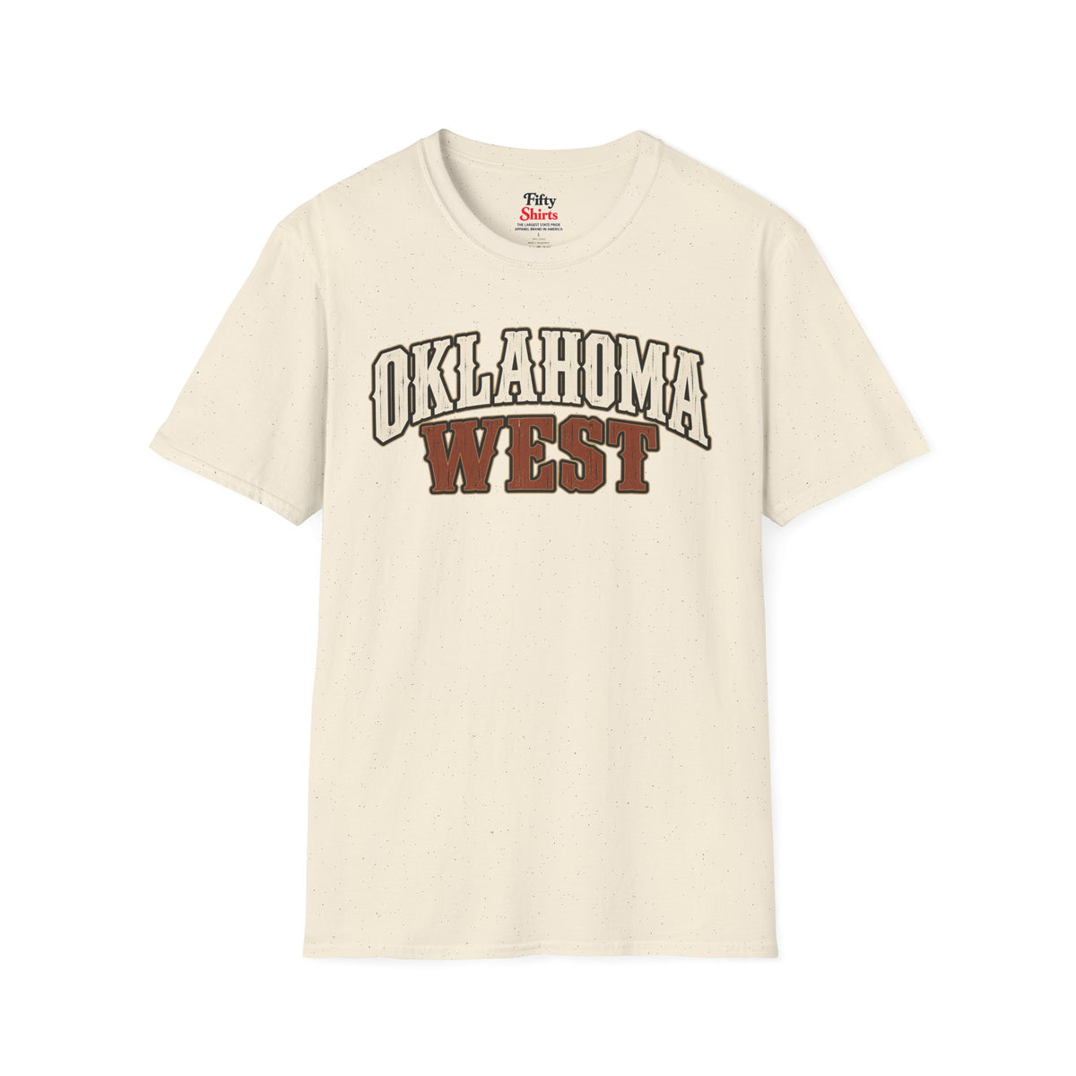 Oklahoma West Unisex Softstyle T Shirt State Name Graphic Tee