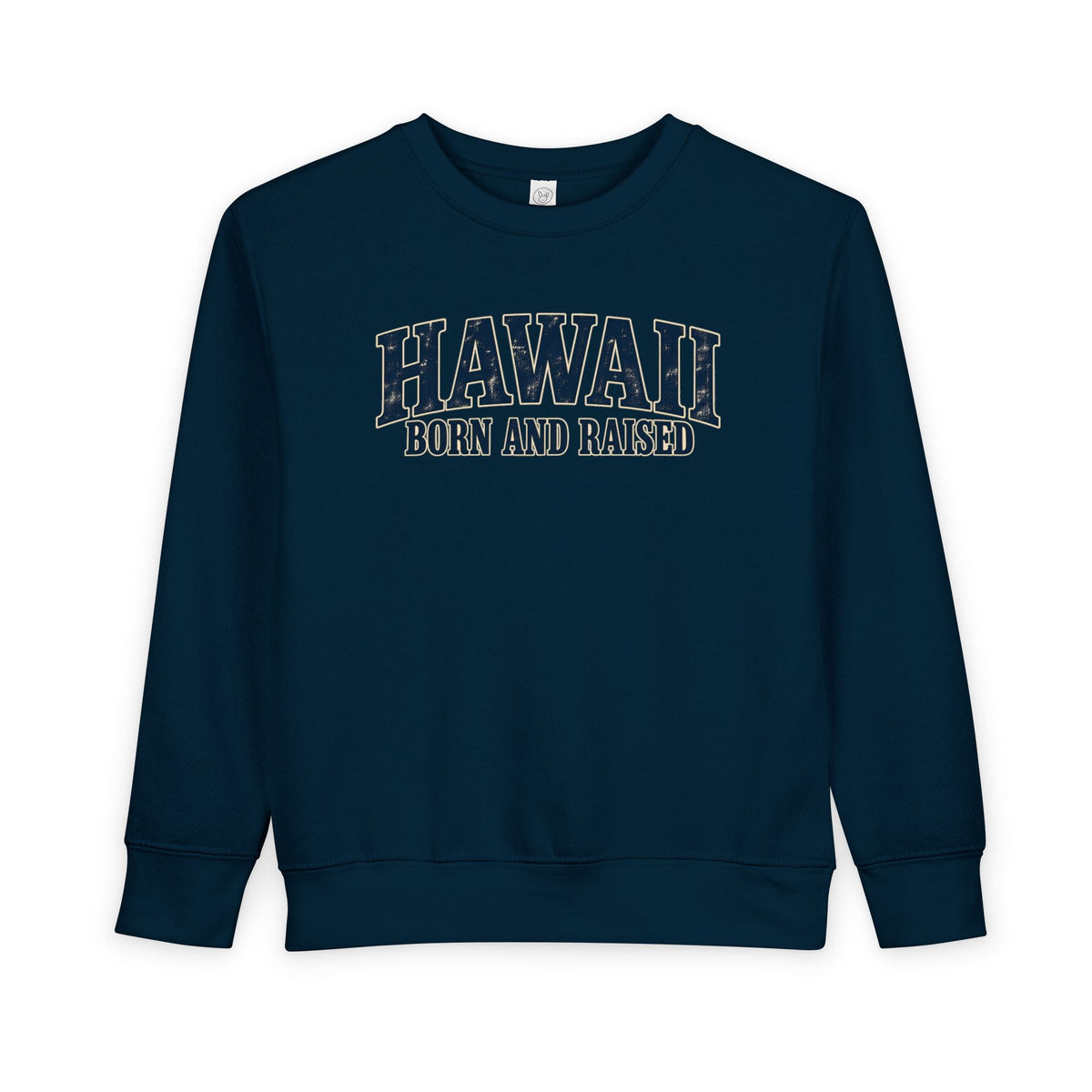 Hawaii Born and Raised Local Pride Unisex Toddler Sweatshirt