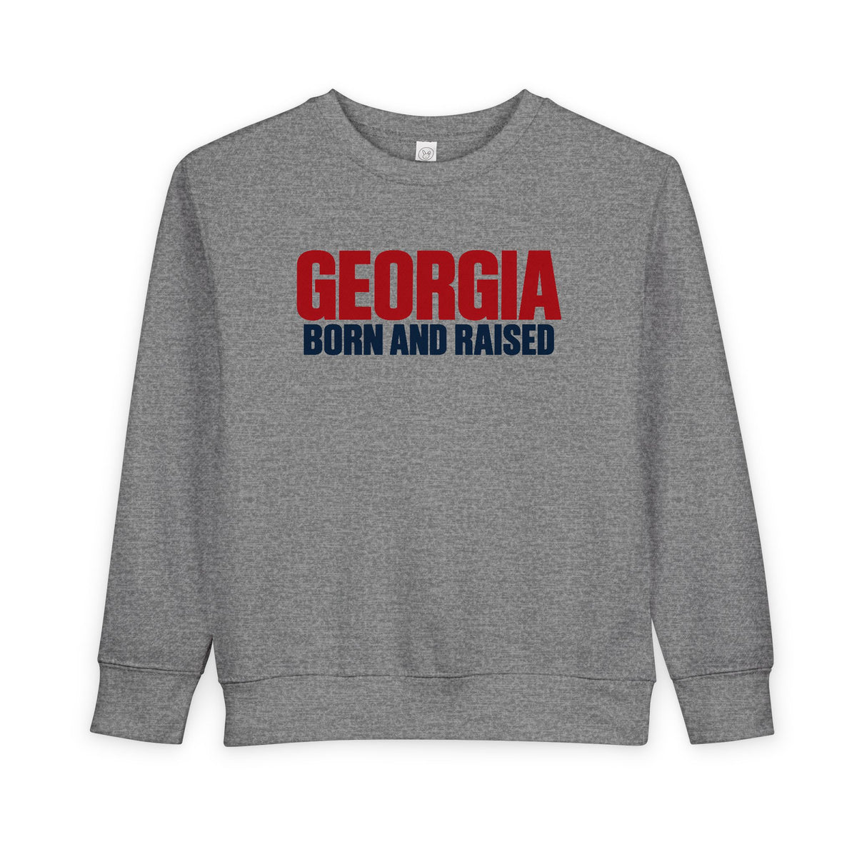 Georgia Born and Raised Minimal Modern Unisex Toddler Sweatshirt