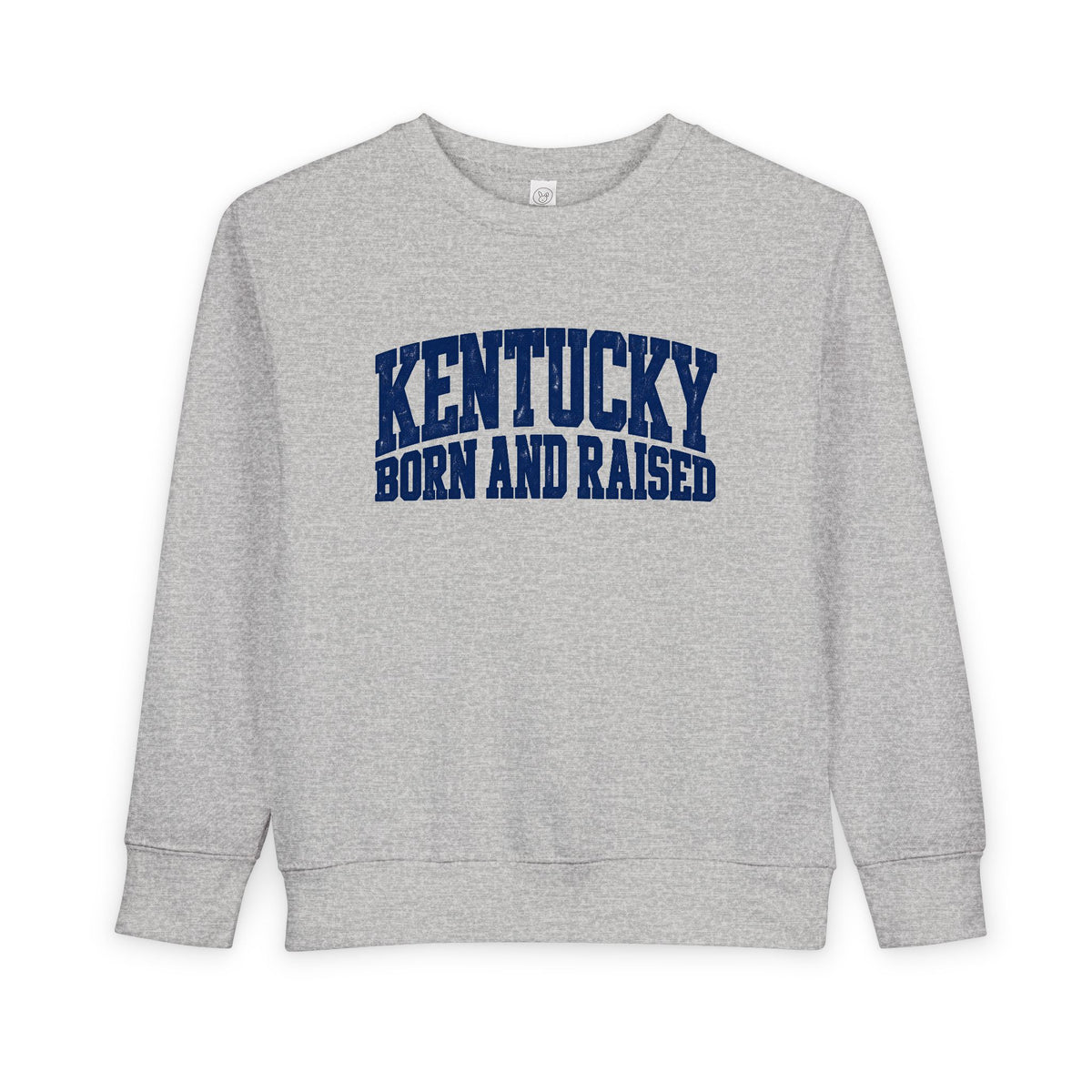 Kentucky Born and Raised Bold Athletic Unisex Toddler Sweatshirt