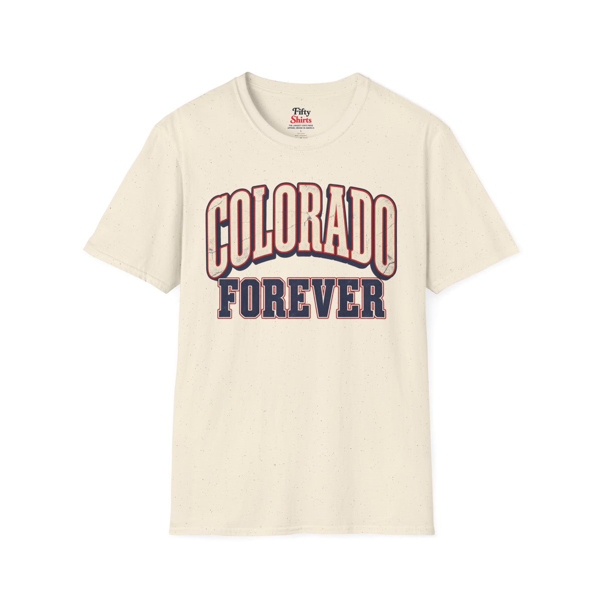 Colorado Forever Unisex Softstyle T Shirt State Name Graphic Tee