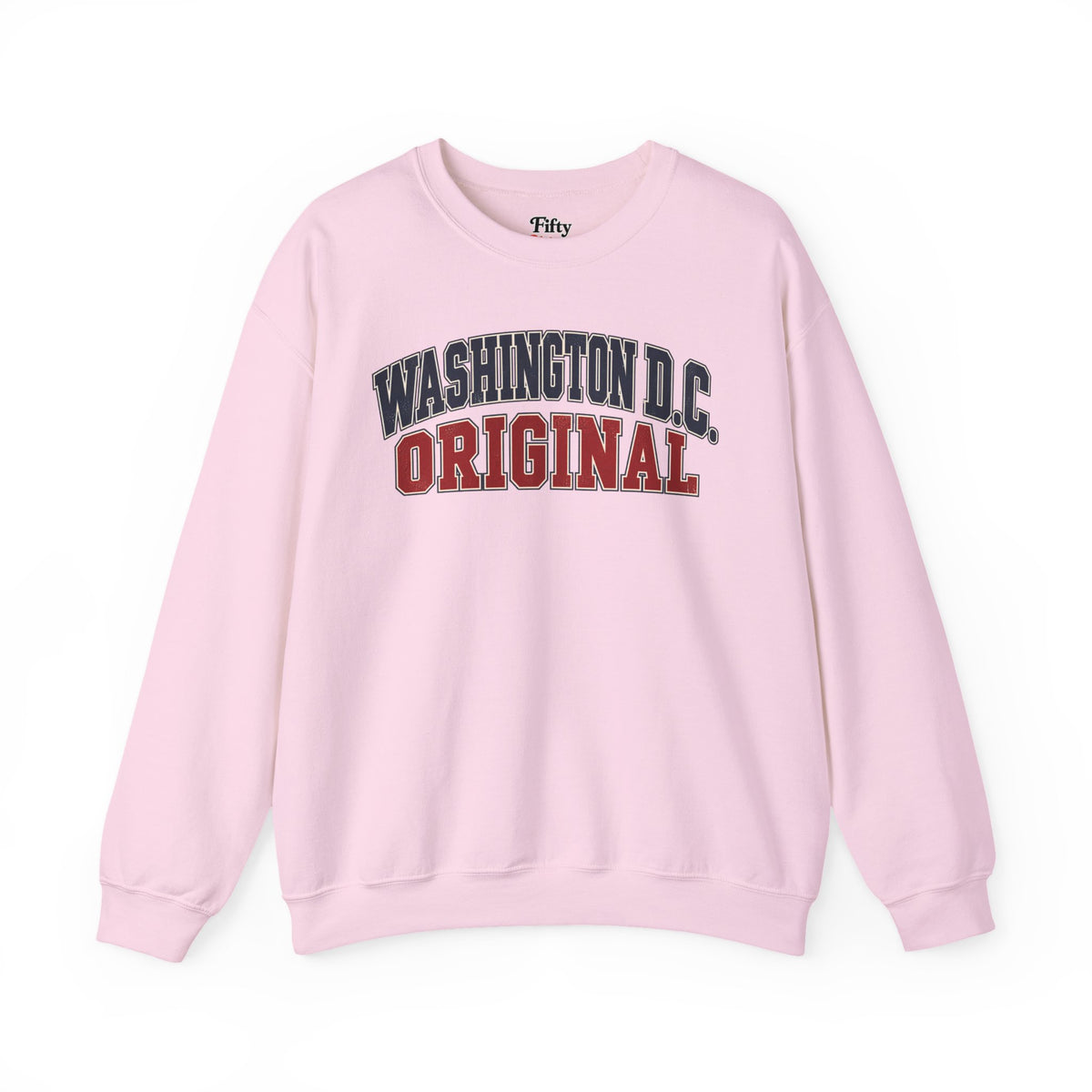 Washington DC Original Unisex Crewneck Sweatshirt State Name Graphic