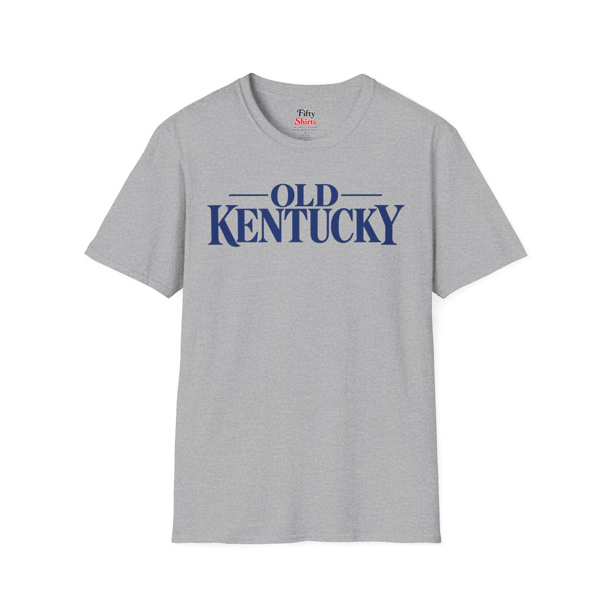 Old Kentucky Unisex Softstyle T Shirt State Name Graphic Tee