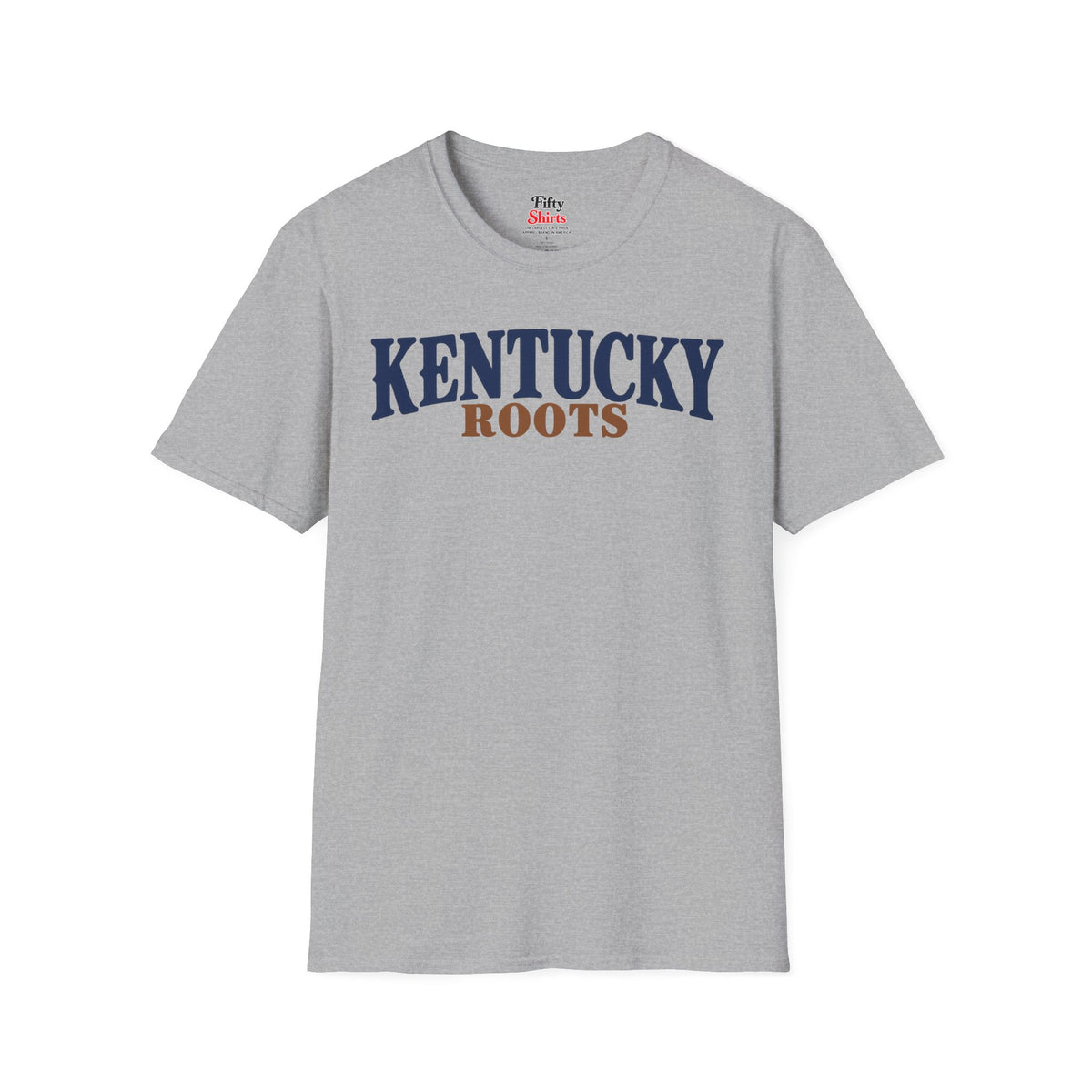 Kentucky Roots Unisex Softstyle T Shirt State Name Graphic Tee