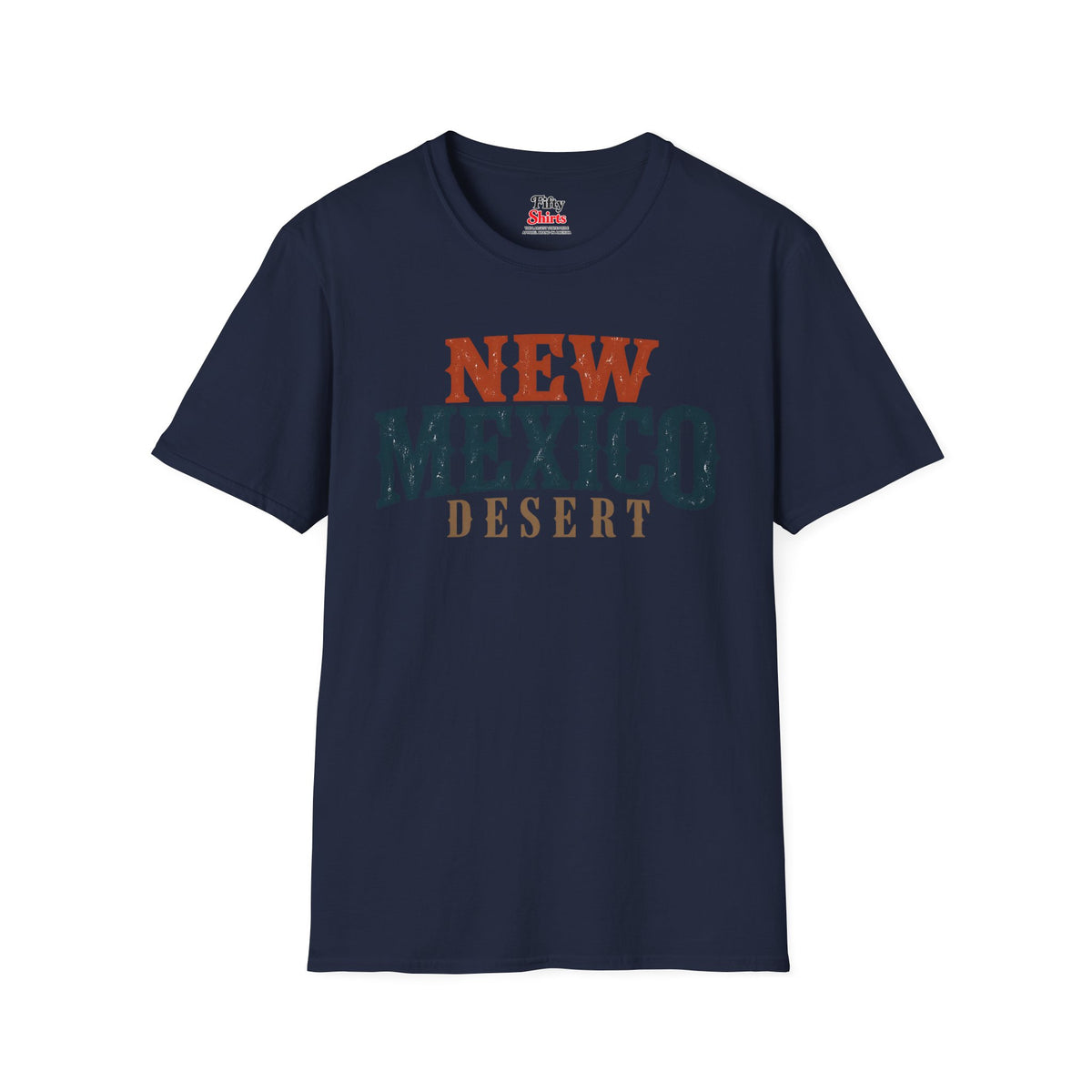 New Mexico Desert Unisex Softstyle T Shirt State Name Graphic Tee