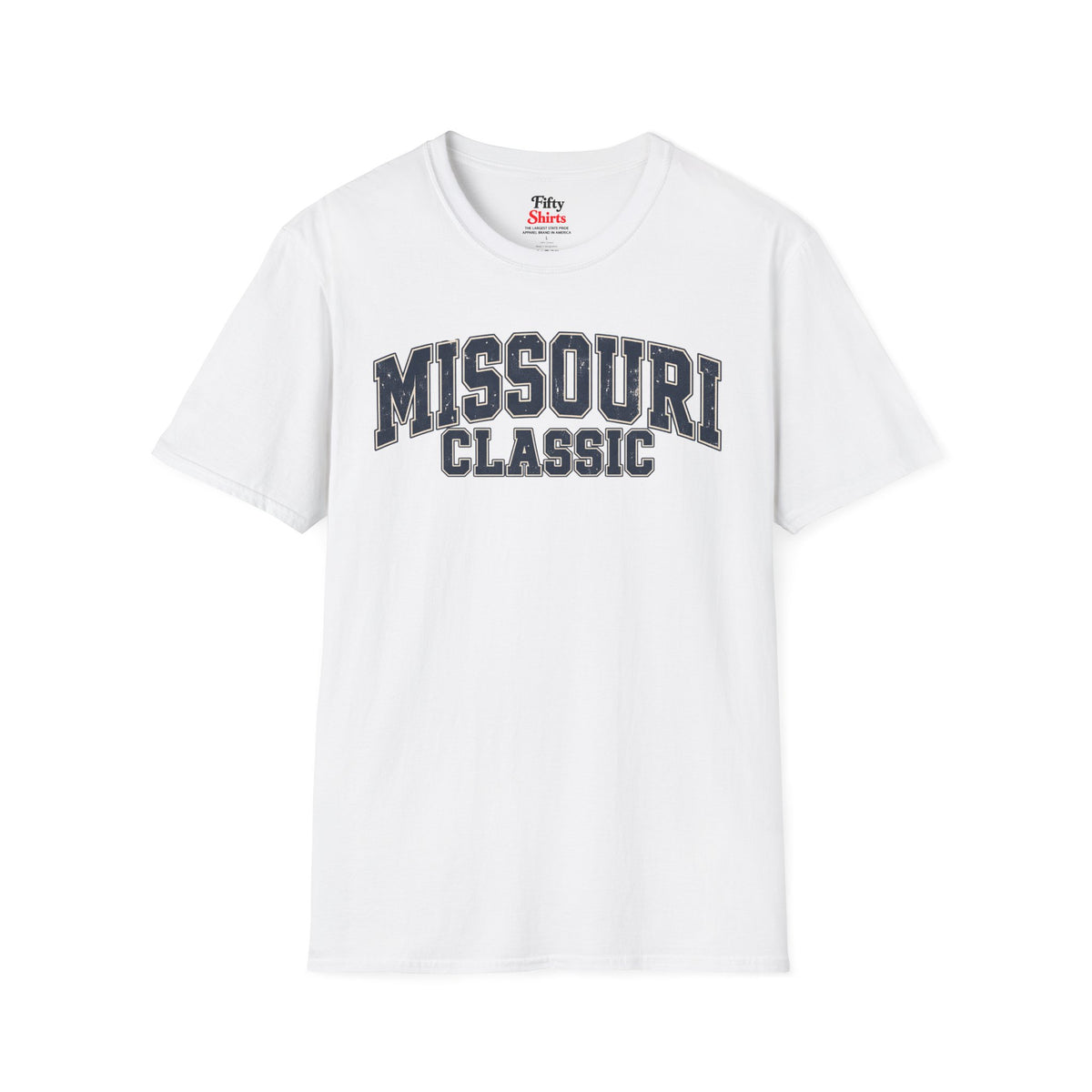 Missouri Classic Unisex Softstyle T Shirt State Name Graphic Tee