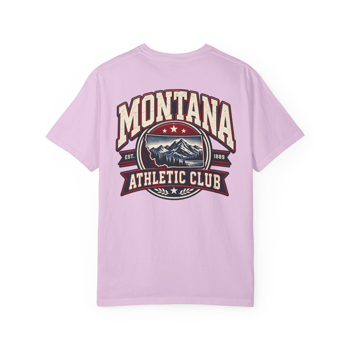 Montana Athletic Club Unisex Comfort Color 1717 Streetwear Graphic Tee