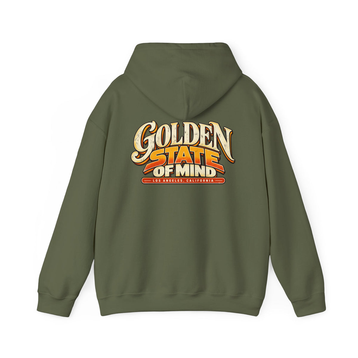 Golden State Of Mind Los Angeles Unisex Hoodie Graphic