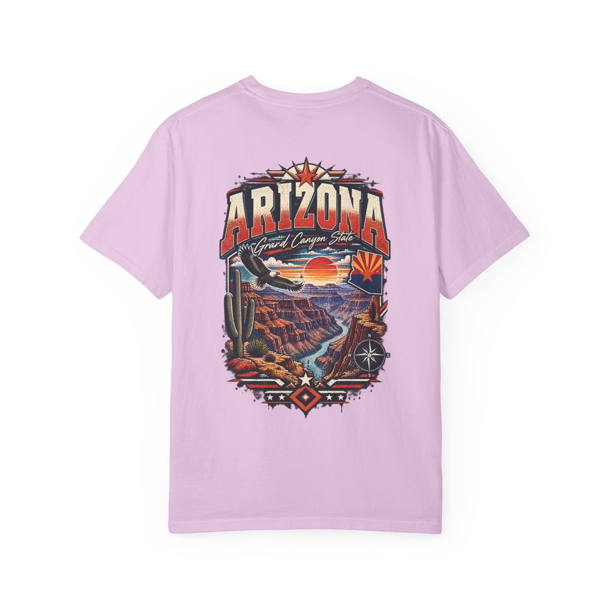 Arizona Grand Canyon Streetwear Unisex Comfort Color 1717 Streetwear Graphic Tee