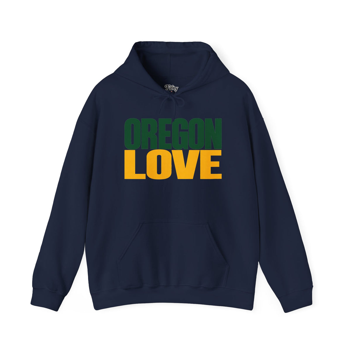Oregon Love Unisex Hoodie State Name Graphic