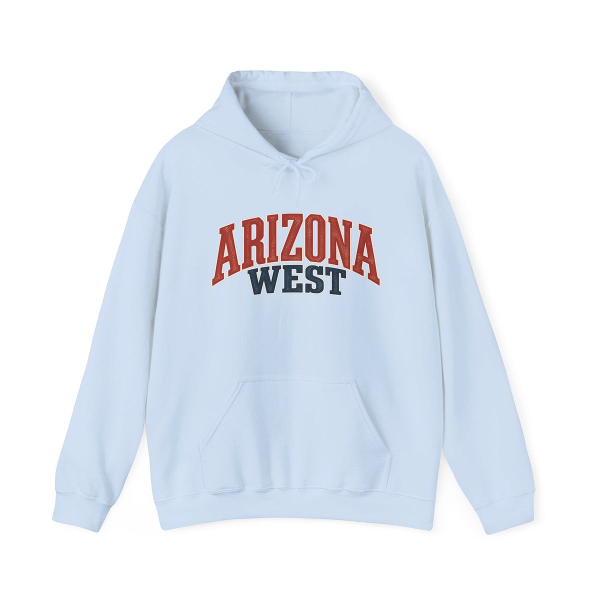 Arizona West Unisex Hoodie State Name Graphic