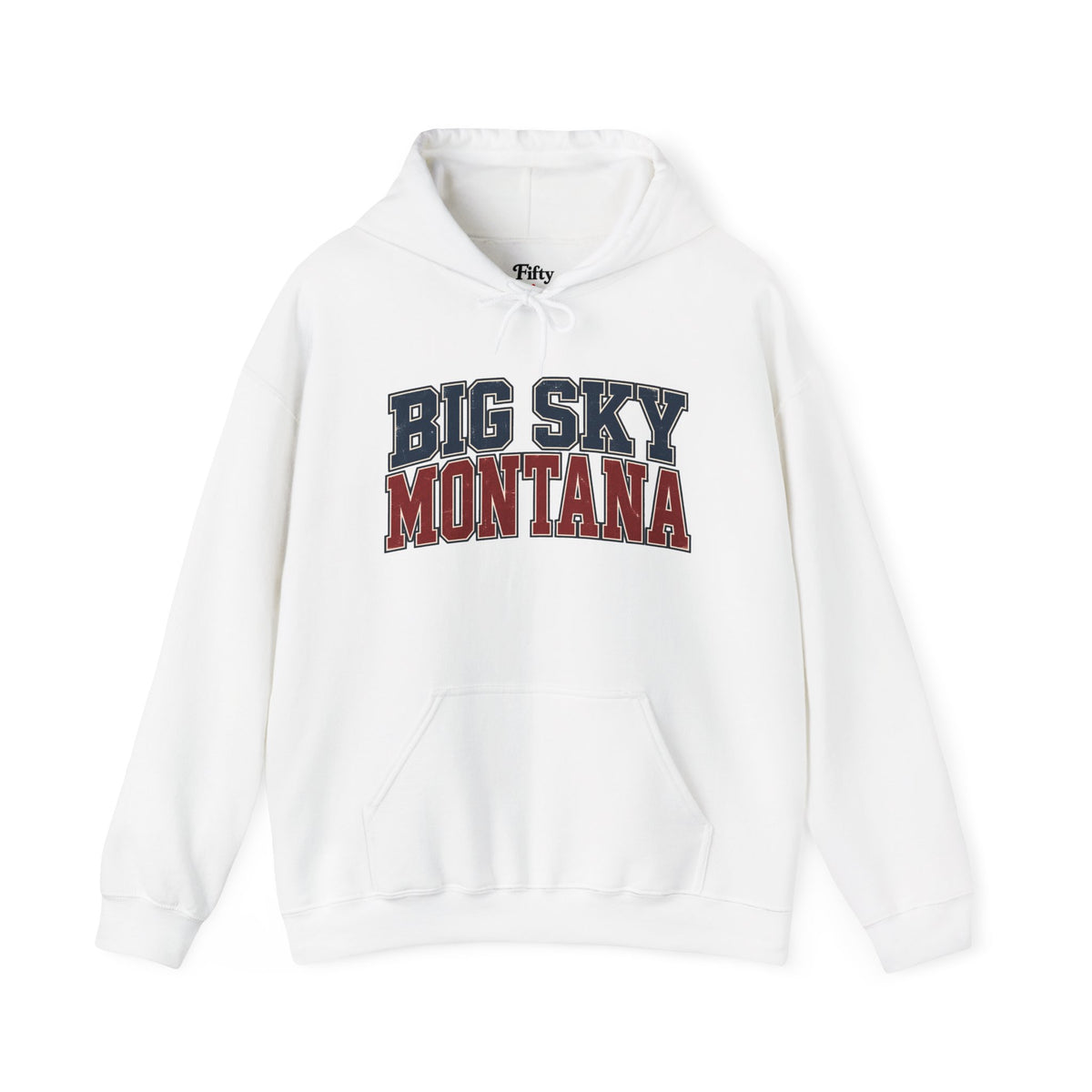 Big Sky Montana Unisex Hoodie State Name Graphic