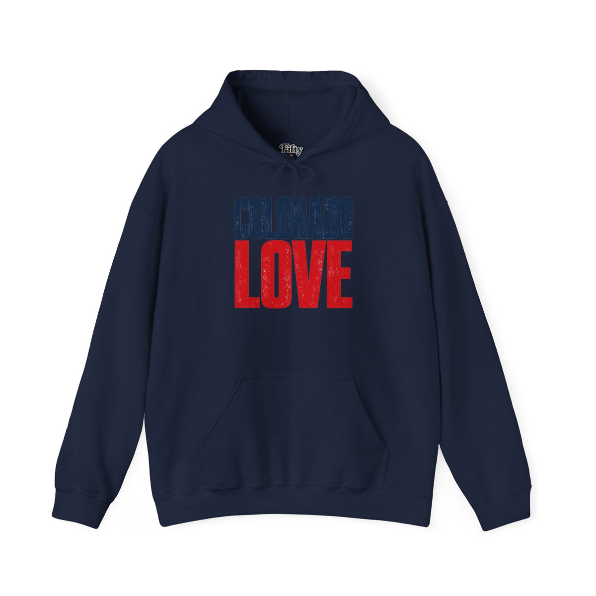 Colorado Love Unisex Hoodie State Name Graphic
