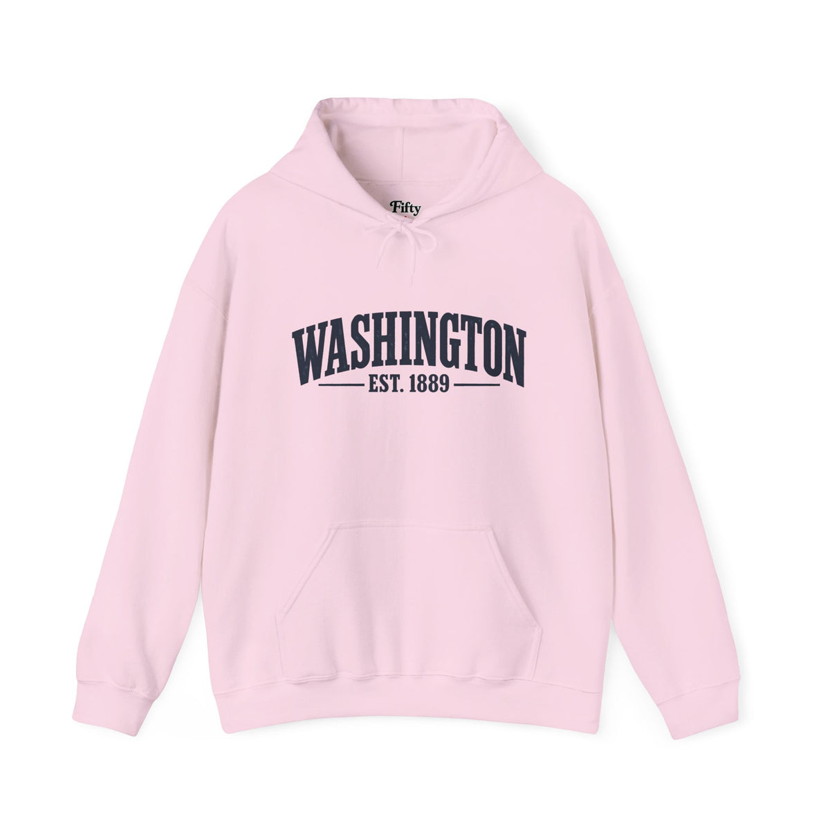 Washington Est 1889 Unisex Hoodie State Name Graphic