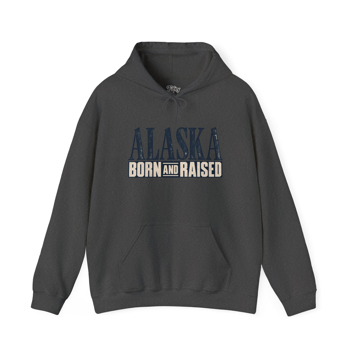 Alaska Born and Raised Premium Heritage Unisex Hoodie Graphic