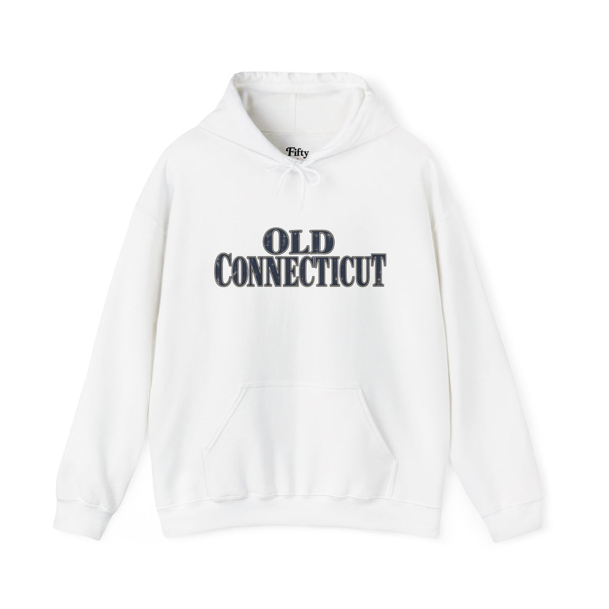 Old Connecticut Unisex Hoodie State Name Graphic