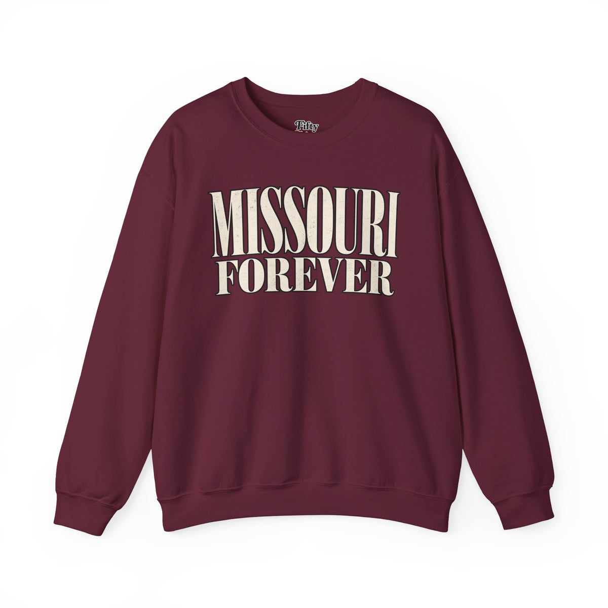 Missouri Forever Unisex Crewneck Sweatshirt State Name Graphic