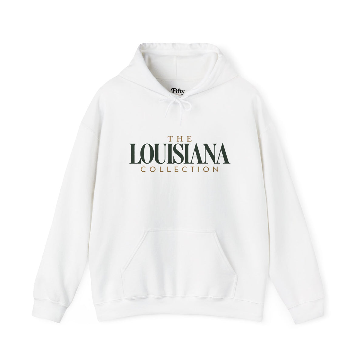The Louisiana Collection Unisex Hoodie State Name Graphic
