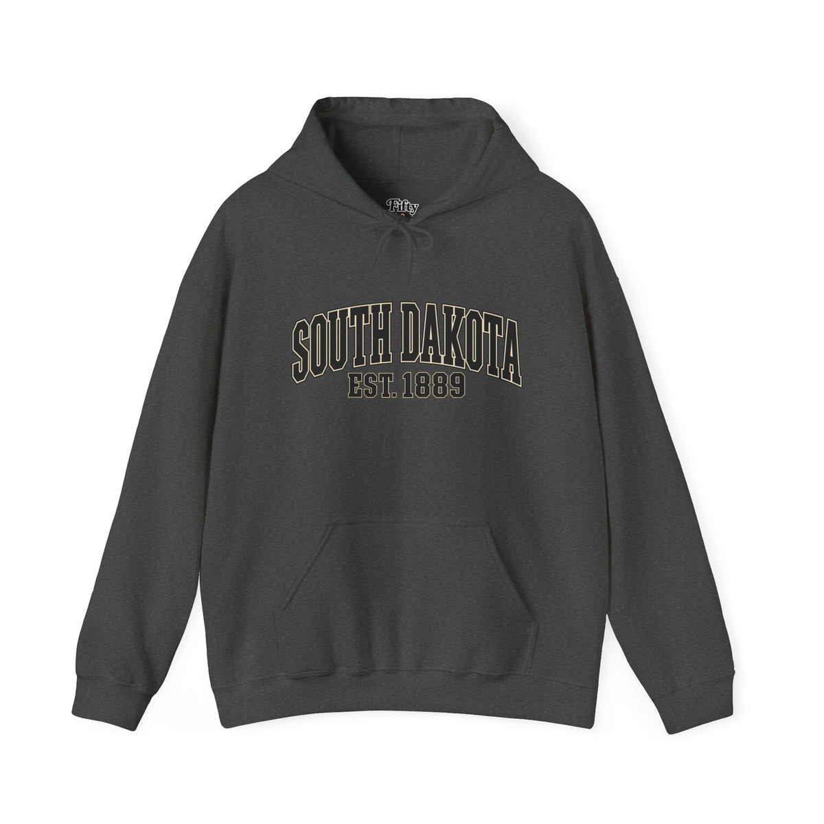 South Dakota Est. 1889 Unisex Hoodie State Name Graphic