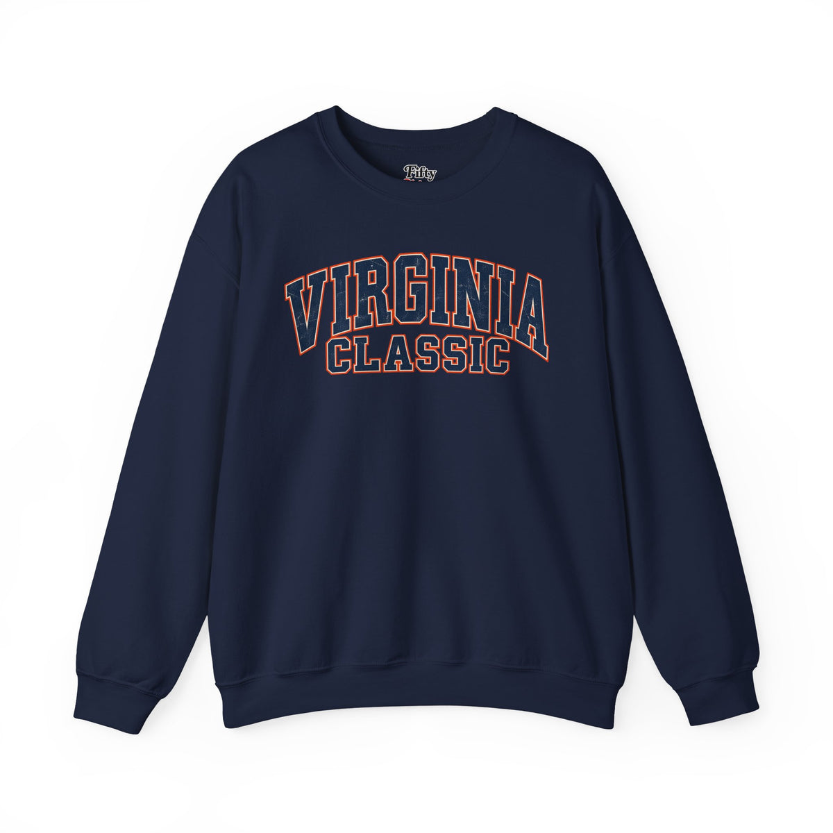 Virginia Classic Unisex Crewneck Sweatshirt State Name Graphic
