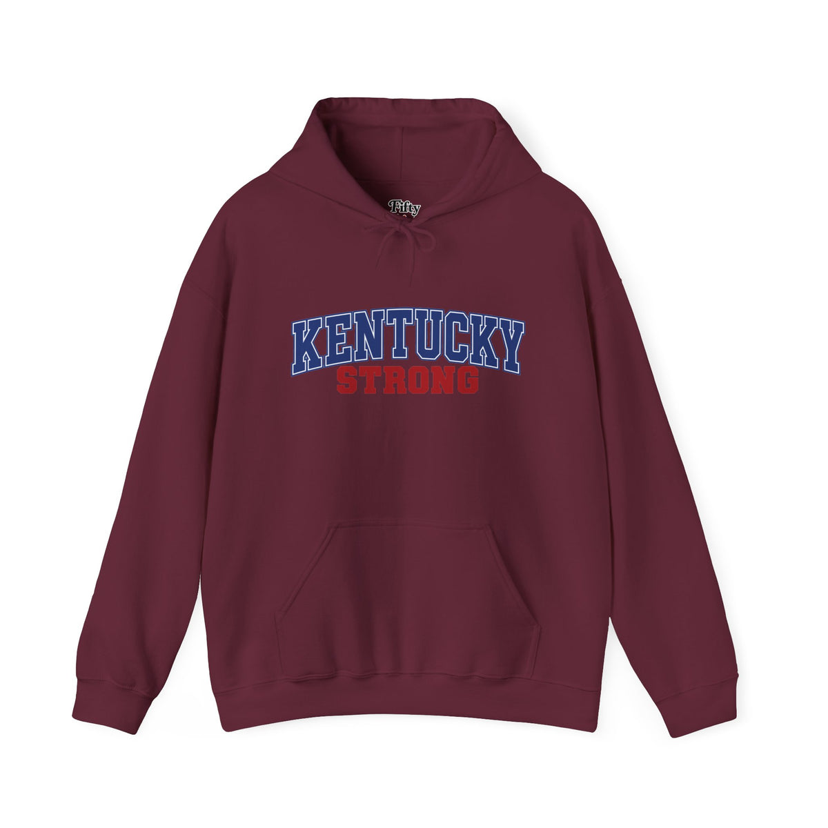 Kentucky Strong Unisex Hoodie State Name Graphic